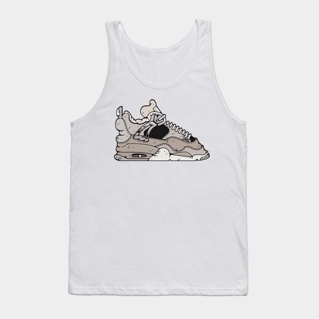 Air Jordan 4 Retro Frozen Moments Tank Top by Franjos